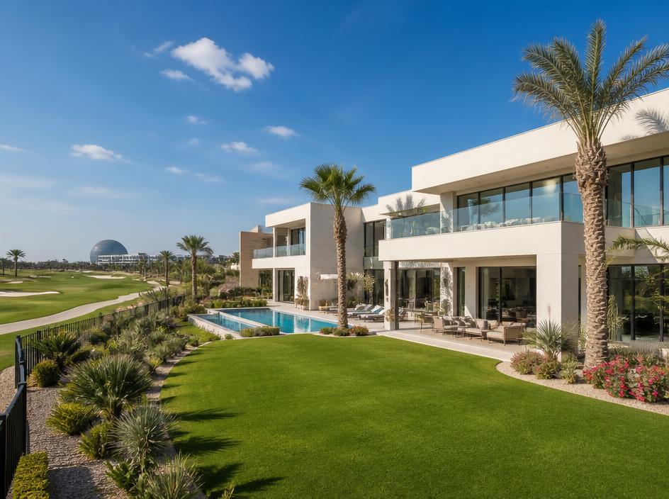 Yas Fairway Villa in Yas Island, Abu Dhabi