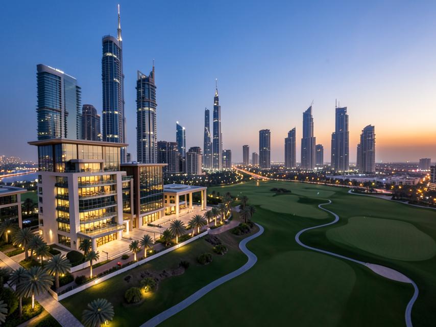 The Fairway Mansion in Emirates Hills, Dubai