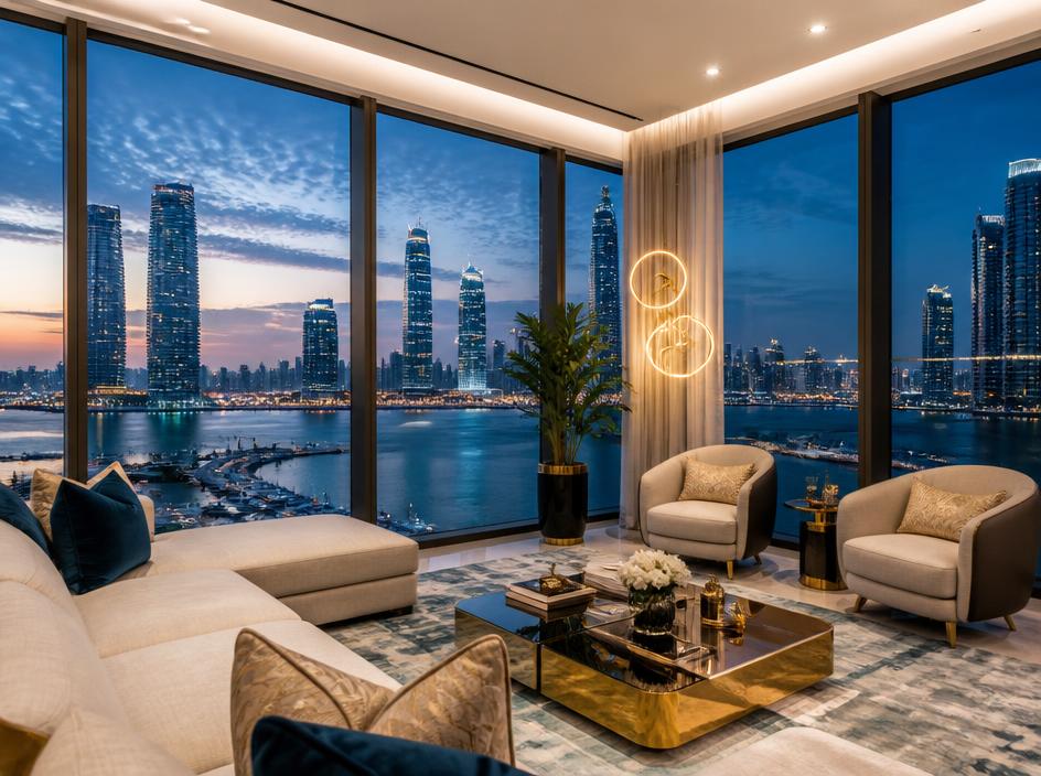 The Marina Penthouse in Al Reem Island, Abu Dhabi