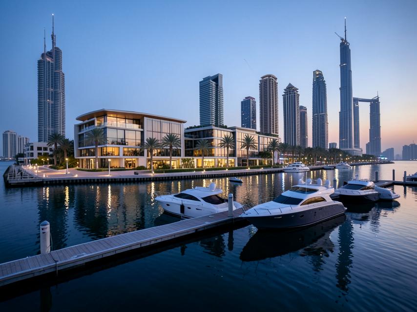 The Yachtsman's Villa in Jumeirah Bay Island, Dubai