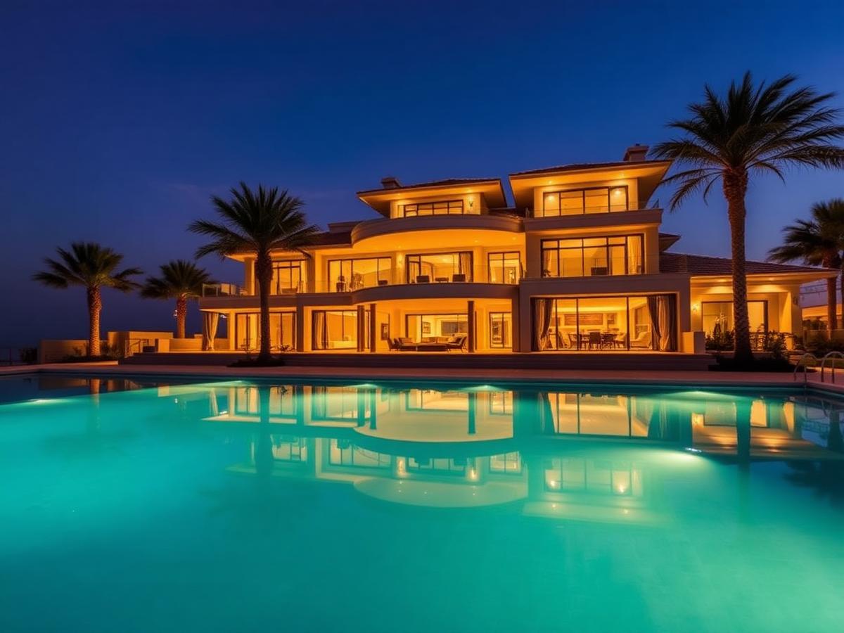 Signature Beachfront Villa in Palm Jumeirah, Dubai